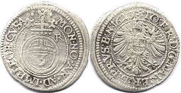 монета Ансбах 3 крейцера 1623