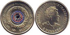 монета Австралия 2 доллара 2021