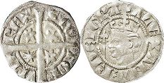 монета Шотландия 1 пенни 1280-1286