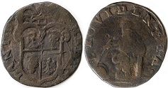 монета Милан парпаглиола 1600