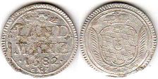 монета Бавария 10 пфеннигов 1682