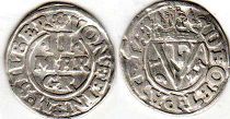 монета Брауншвейг-Вольфенбюттель 2 мариенгрошена 1627