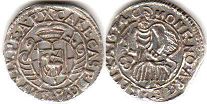 монета Трир 1 петерменгер 1674