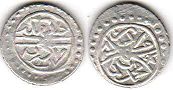 монета Турция Османская 1 акче 1431