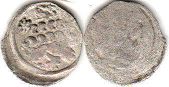монета Богемия 1 пфенниг без даты (1458-1471)