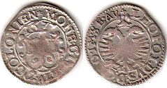 монета Кёльн 2 альбуса 1677