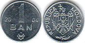 монета Молдова 1 бан 2004