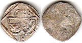монета Австрия 1 пфенниг 1528