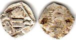 монета Австрия 1/2 пфеннига 1411-1439
