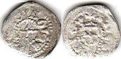 монета Ливония артиг без даты (1430-1465)