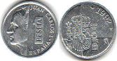 монета Испания 1 песета 1992