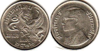 монета Таиланд 5 бат 1977