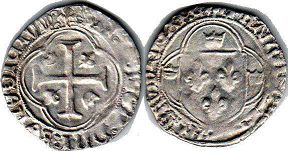 монета Франция бланка 1515