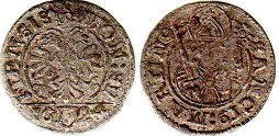 монета Швиц 1 шиллинг 1624