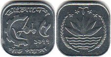 монета Бангладеш 5 пойша 1977