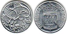 монета Сан-Марино 2 лиры 1973
