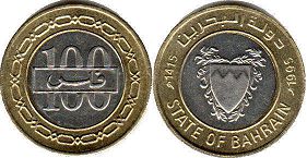 монета Бахрейн 100 филсов 1995