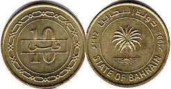 монета Бахрейн 10 филсов 1992