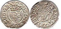 монета Венгрия денар 1579