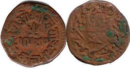 монета Кач 1 докдо 1884