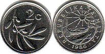 монета Мальта 2 цента 1986
