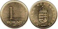 монета Венгрия 1 форинт 2003