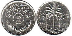 монета Ирак 25 филс 1981