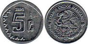 монета Мексика 5 сентаво 1994