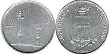монета Сан-Марино 2 лиры 1983
