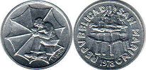 монета Сан-Марино 1 лира 1978