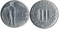 монета Сан-Марино 1 лира 1985
