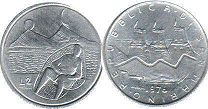 монета Сан-Марино 2 лиры 1976