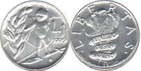 монета Сан-Марино 1 лира 1995