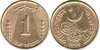 монета Пакистан 1 пайса 1966