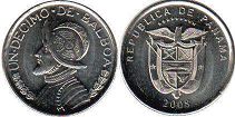монета Панама 1/10 бальбоа 2008