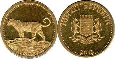 монета Сомали 20 шиллингов 2013