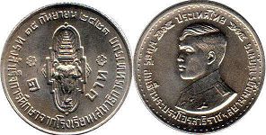 монета Таиланд 1 бат 1978