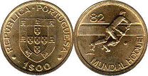 монета Португалия 1 эскудо 1982