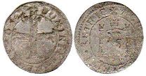 монета Кур блуцгер (3 пфеннига) 1632