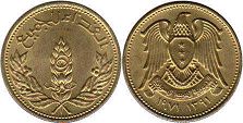 монета Сирия 5 пиастров 1971