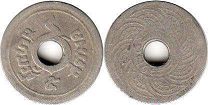 монета Таиланд Сиам 5 сатанг 1909