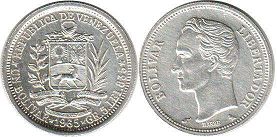 монета Венесуэла 1 боливар 1965