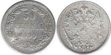 монета Финляндия 50 пенни 1890