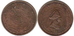 монета Джайпур 1 анна 1944