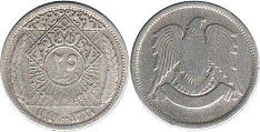 монета Сирия 25 пиастров 1947