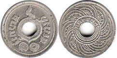 монета Таиланд Сиам 10 сатанг 1935