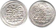 монета Турция Османская 1 пара 1809
