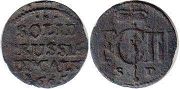 монета Пруссия солид 1695