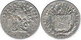 монета Коста-Рика 5 сентаво 1889