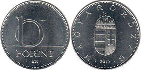 монета Венгрия 0 форинтов 2012